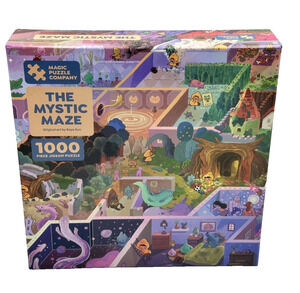 Magic Puzzle Company The Mystic Maze 1000 Pc Jigsaw Puzzle Surprise Ending-New